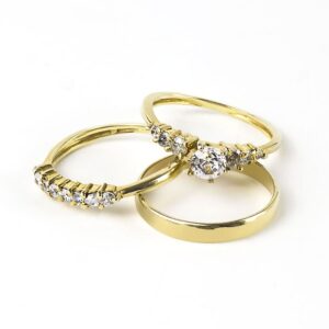anillos de boda trio a26