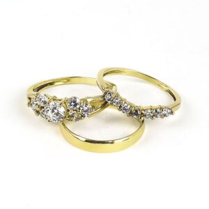 anillos de boda trio A29